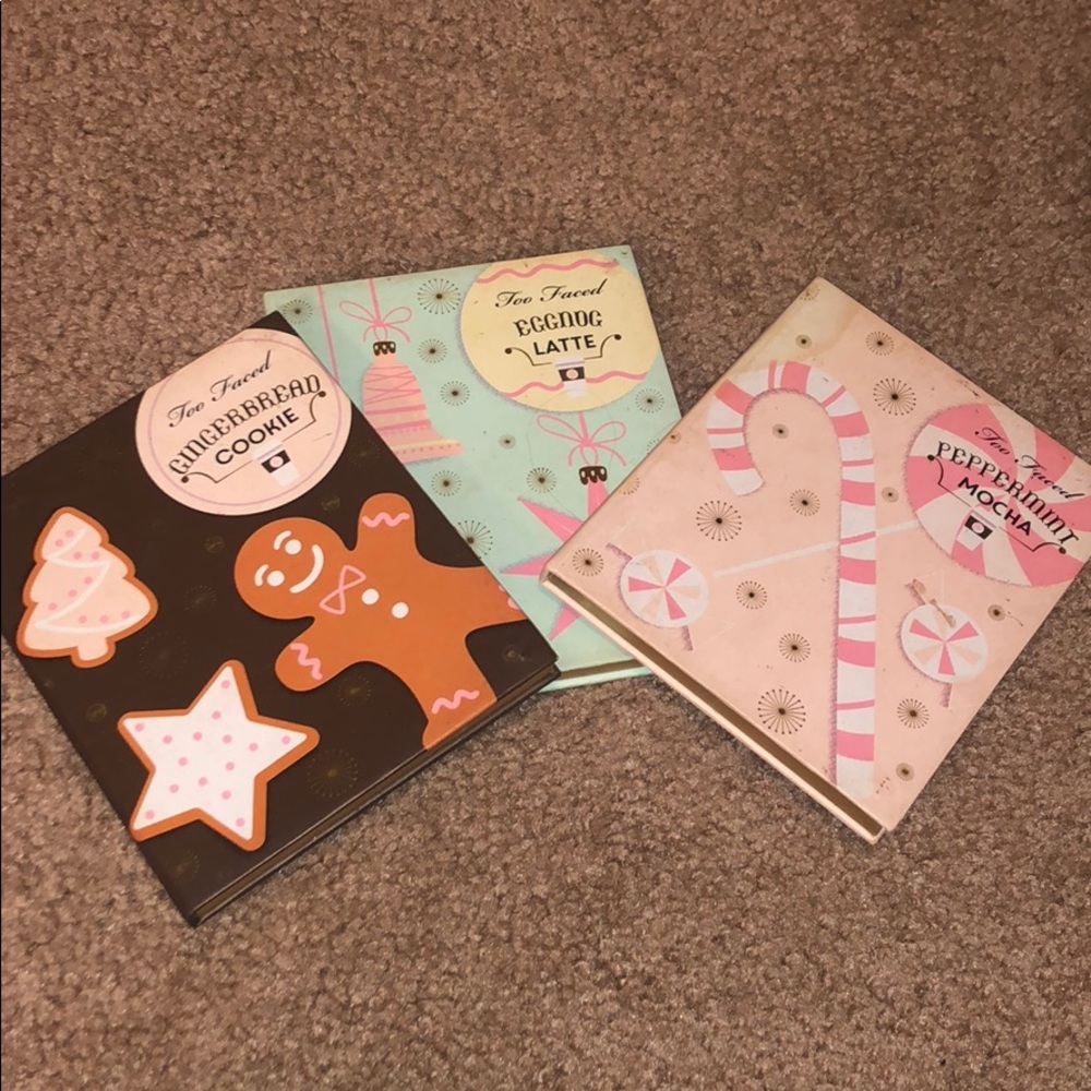 Too Faced 3 set of eyeshadow palettes